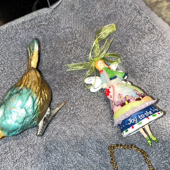 10 glass/ceramic/metal very special ornaments - Picture 9 of 12